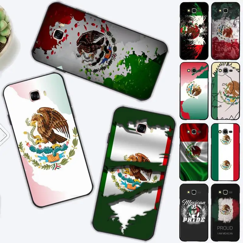 

Mexico Flag Phone Case for Samsung J 2 3 4 5 6 7 8 prime plus 2018 2017 2016 core