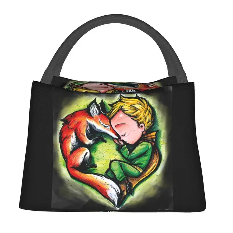 

Ланч-боксы Love The Little Prince Fox, Классическая Термосумка с термоизоляцией для еды, французская сказочная фантастика, контейнер для еды
