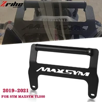 motorcycle cnc phone holder windshied mount phone navigation bracket holder stand for sym maxsym tl 500 tl500 2019 2020 2021