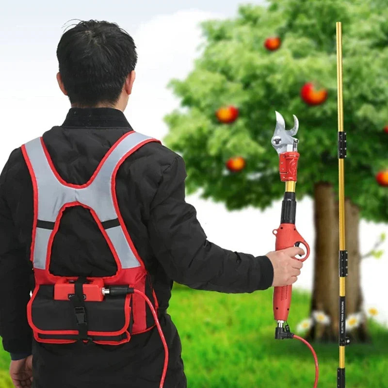 Электрические удлиненные литиевые батареи ножницы для фруктовых деревьев