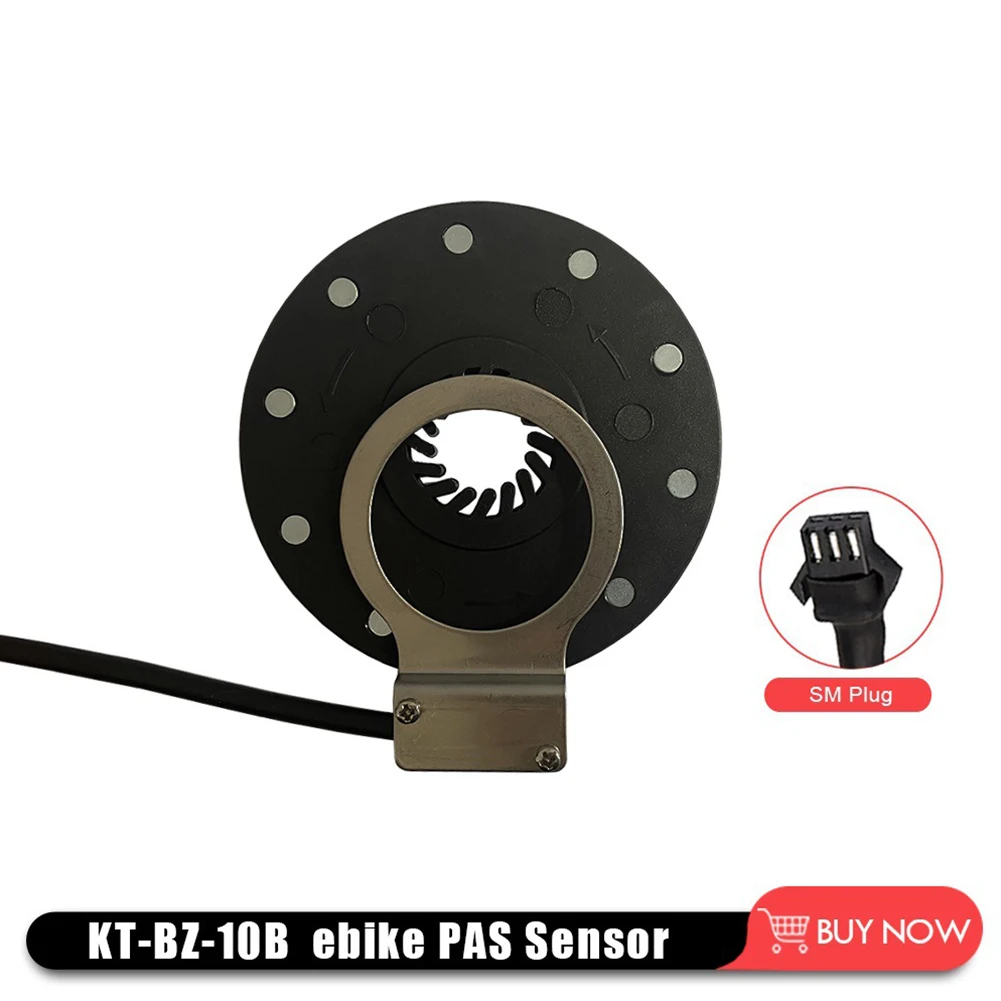 

Electric Bicycle Pulse Assist Sensor 10 Magnetic E-bike PAS Sensor BZ-10B Hall Sensors Pedal Assist Sensor On Left Parts