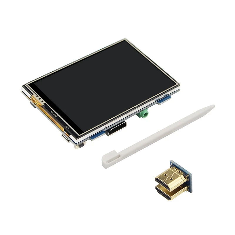 

3.5 Inch For Raspberry Pi Touch-Screen 480X320 Backlight Adjust LCD Display For Raspberry Pi