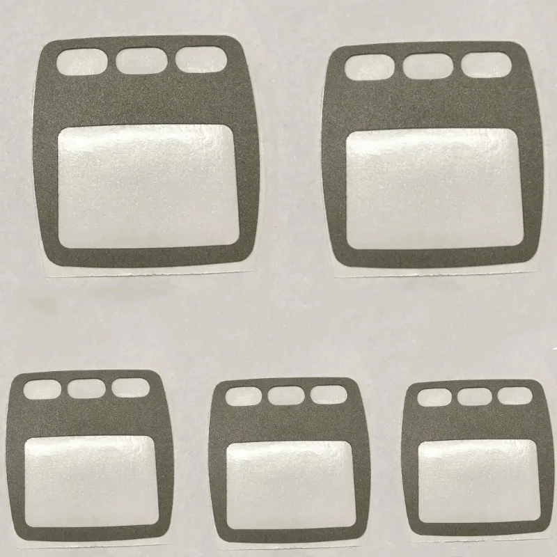 5PCS/Lot Walkie Talkie Dark Gray LCD Display Label Keyboard Panel Sticker for Motorola XTS5000 Two Way Radio Accessories