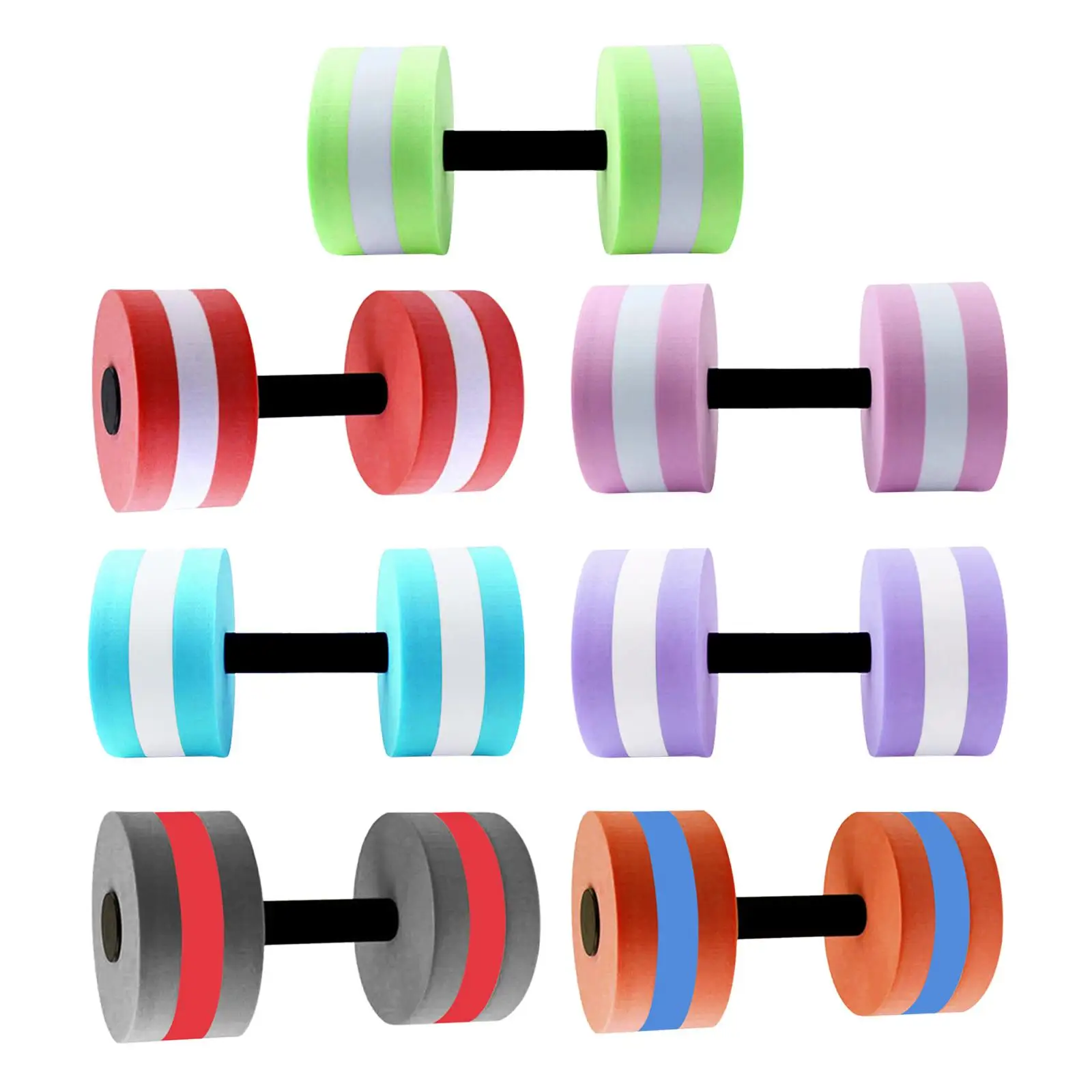 

Aquatic Dumbbell Aquatic Barbell Float Adults Kids Swim Barbell Hand Bar for Water Aerobics Workouts Pool Fitness