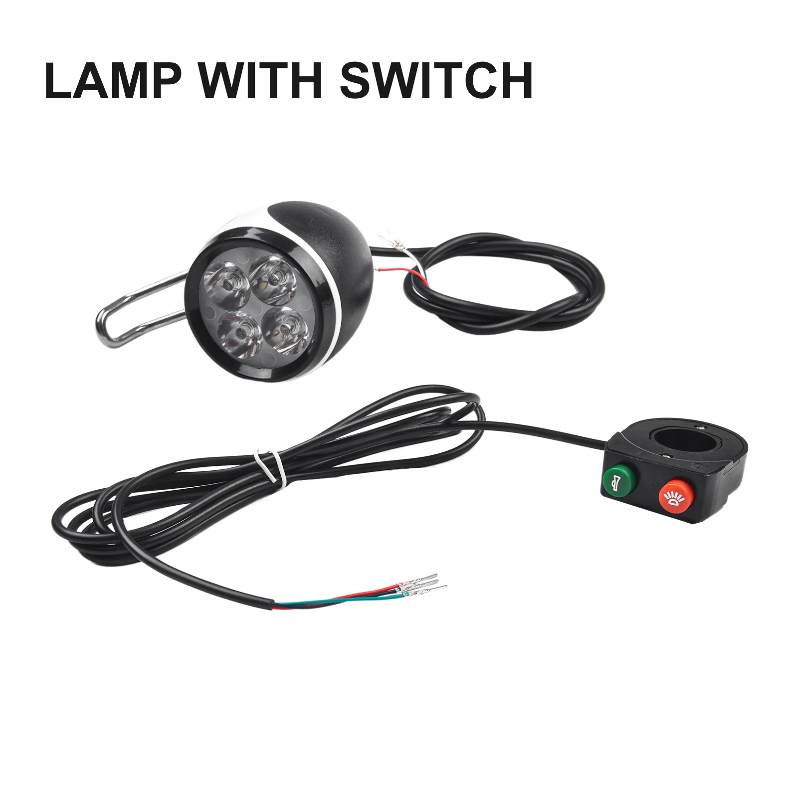 Передний фонарь для электронного скутера Ebike с звуковым сигналом и