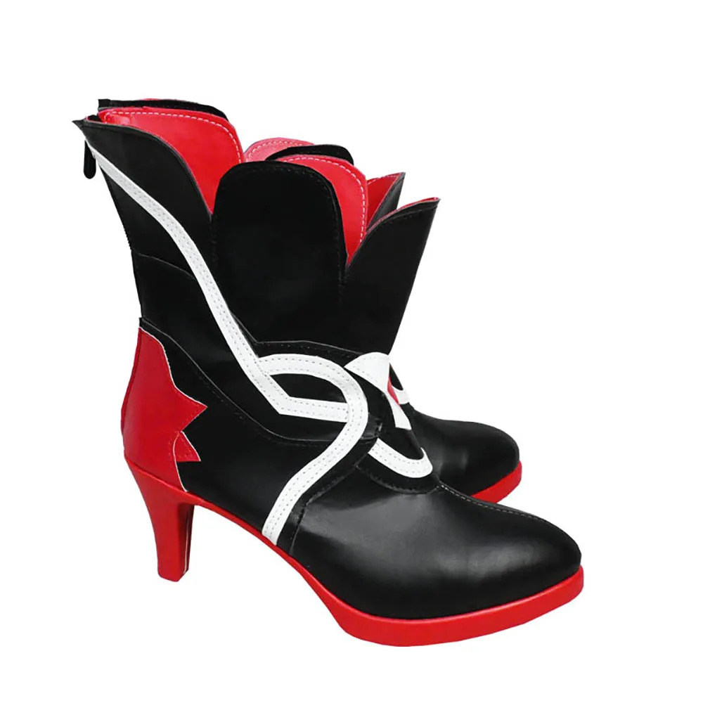 Обувь для косплея Honkai Impact 3 Seele Vollerei кожаные туфли на высоком каблуке заказ