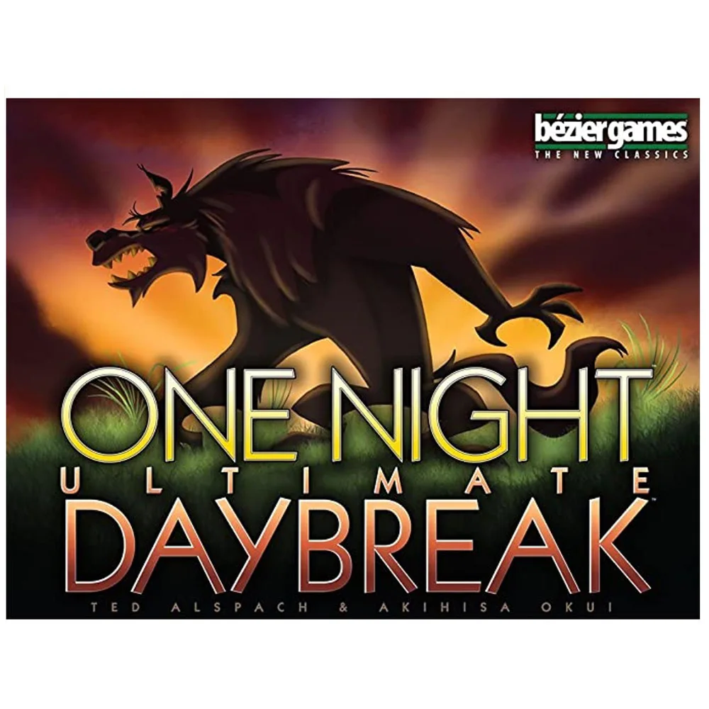 

One Night Ultimate daybreak 3-10 Board Games players party game fun English werewolves travel games gifts