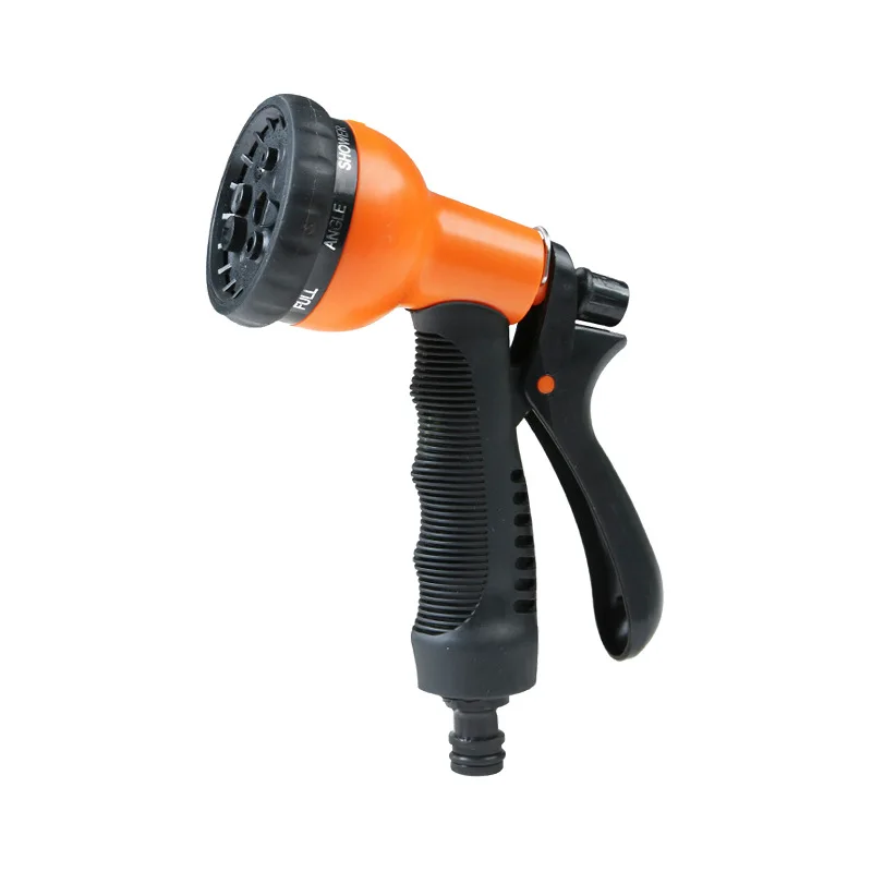 

8 Pattern Garden Water Gun Hose Nozzle Mutifunctional Household Car Washing Yard Water Sprayer Pipe Tube Nozzle Sprinkle Tools