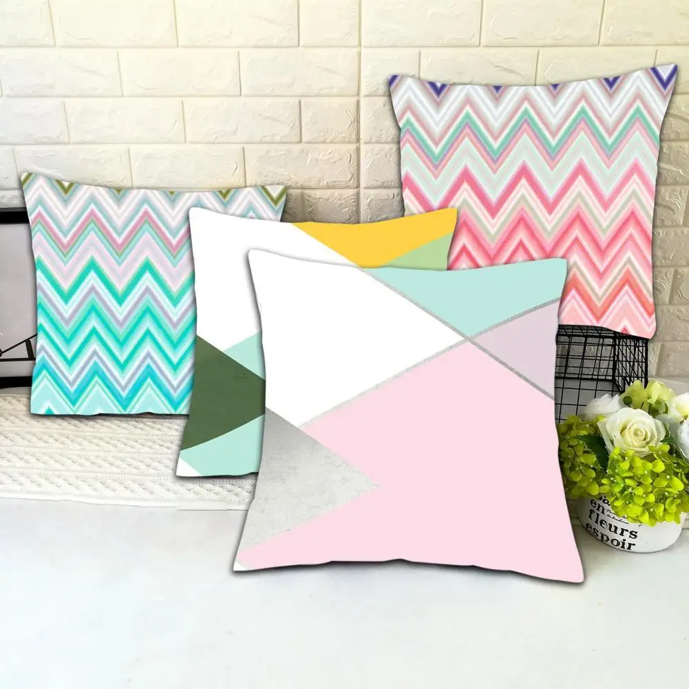 

Multi Styles High Quality Assorted Sofa Couch Cushion Throw Case Polyester Pillow Case Breathable for Home