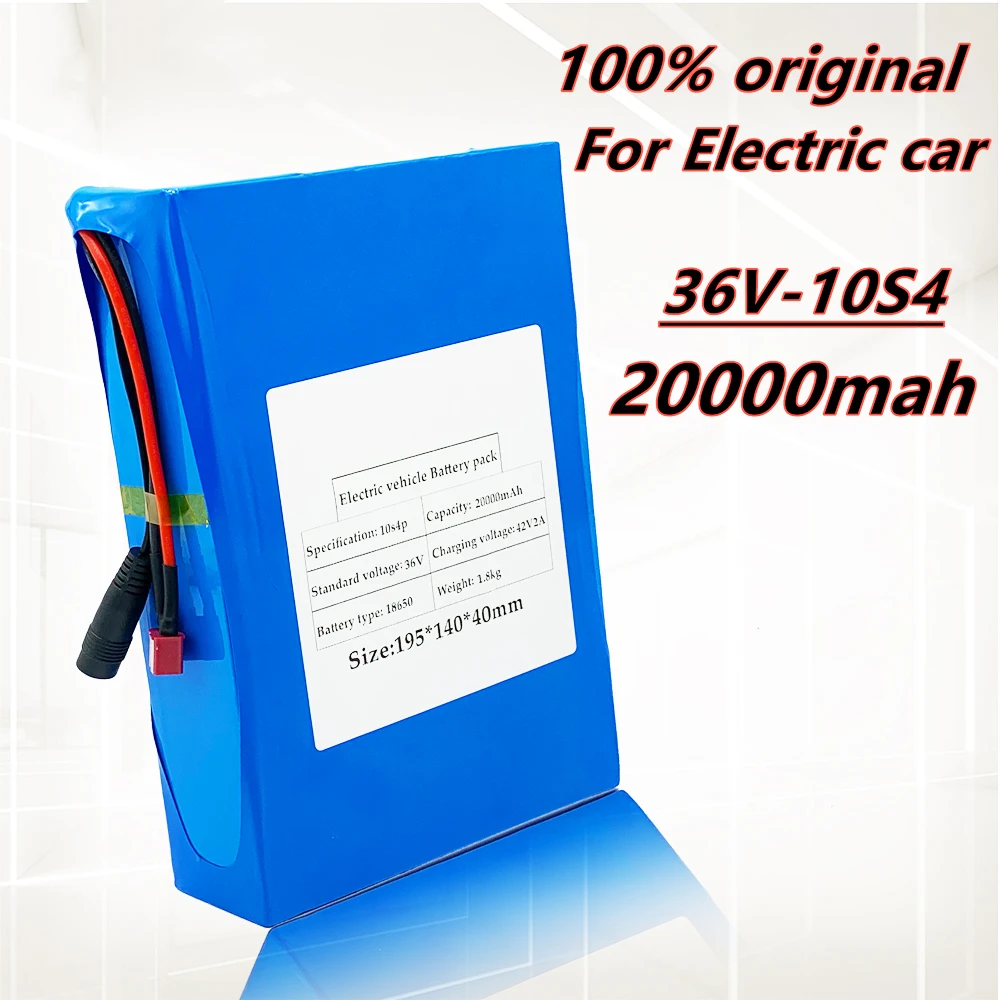 

New style 36V battery 10s4p 20000mah 18650 Li ion battery pack is suitable for eBike electric vehicles bicycles and motorcycles