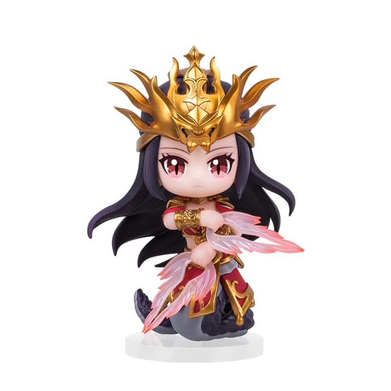 

In Stock Doupo Cangqiong Official Original Fights Break Sphere Medusa Q Version Action Anime Figure Doll Model Display Collect
