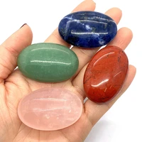 natural stone lapis lazuli cabochon beads 30x45mm egg shaped opal fine jewelry making diy necklace rings charms beads accessory