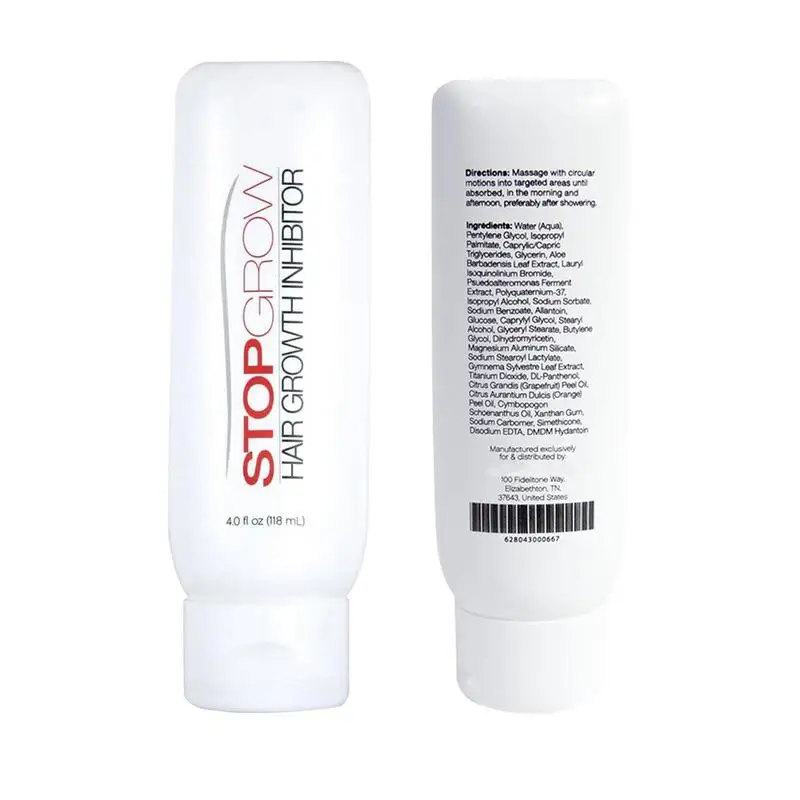 

Stop Grow Hair Growth Inhibitor 118ml Hair Removal Cream Stop Hair Spray Body Milk Skincare For Face Body Pubic Bikini Leg