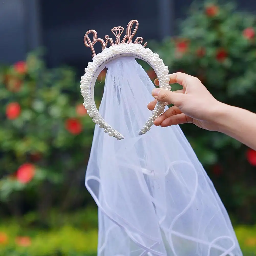 

Жемчужная корона, тиара, вуаль, девичник Баха, розница, свадебный подарок, свадебное украшение, ужин, помолвка, репетиция J7j9