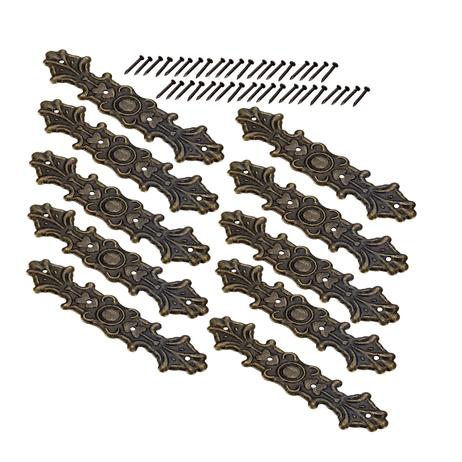 

Античные бронзовые угловые кронштейны SVVTOON 10 шт.