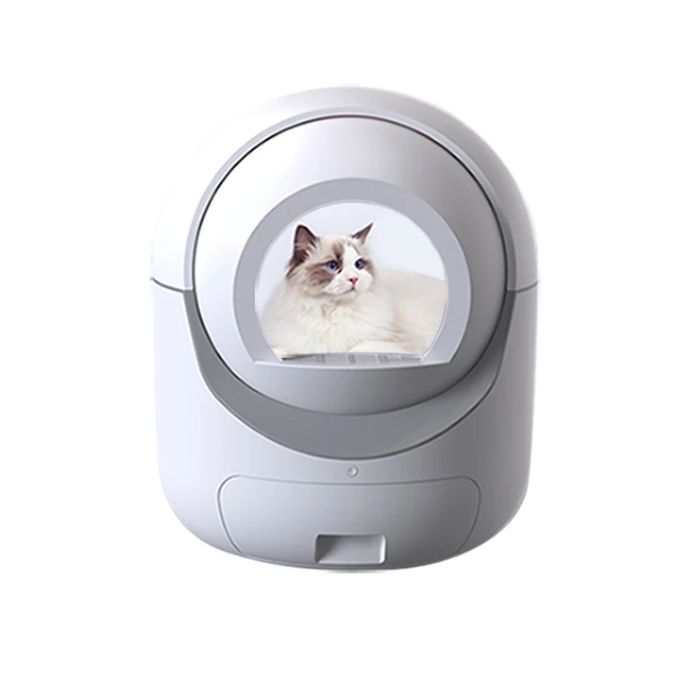 

Умная Система для тренировки домашних животных, автоматический унитаз для кошек, полузакрытый умный самоочищающийся кошачий наполнитель