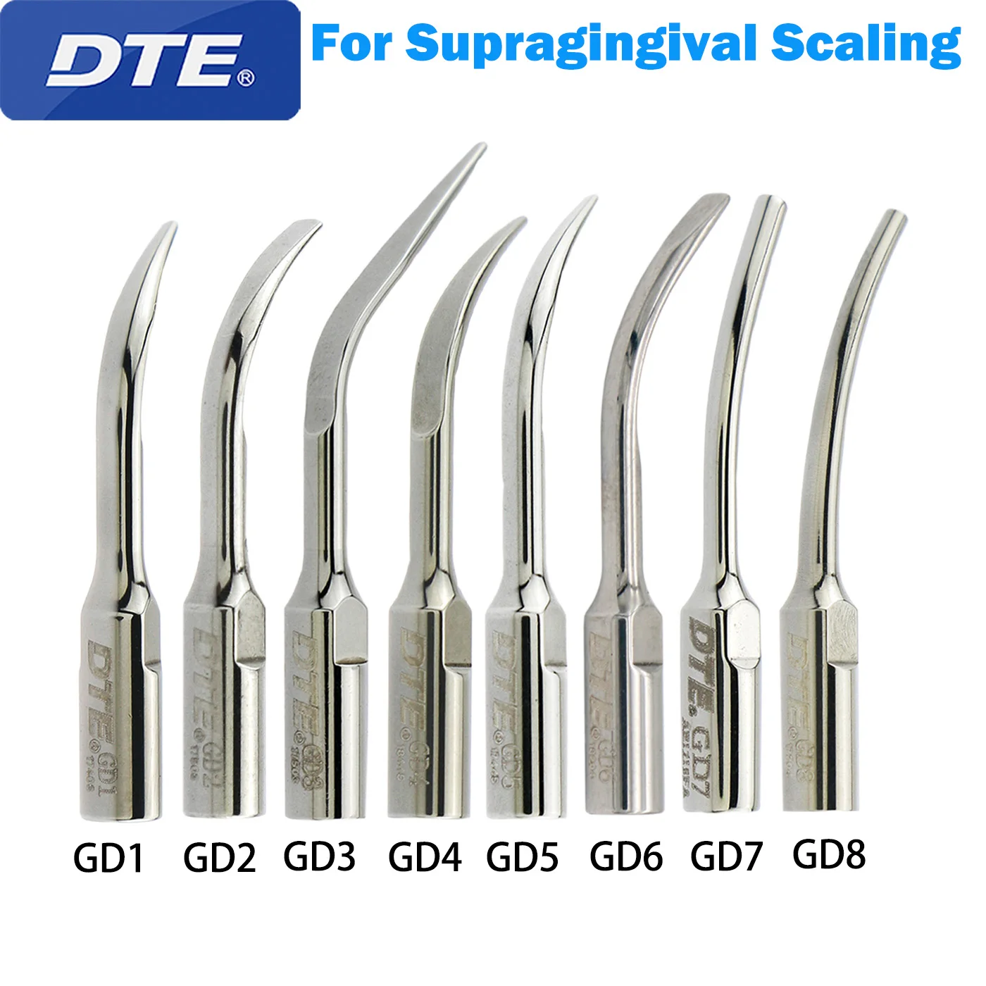 

Woodpecker DTE Dental Ultrasonic Scaler Tips Supragingival Scaling tip Fit SATELEC NSK ACTEON GD1 GD2 GD3 GD4 GD5 GD6 GD7 GD8