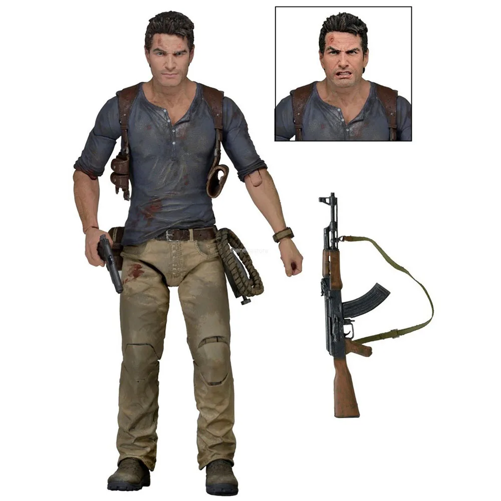 Новинка NECA Uncharted 4 A краж с концом Нейтана Дрейка Ultimate Edition ПВХ экшн-фигурка