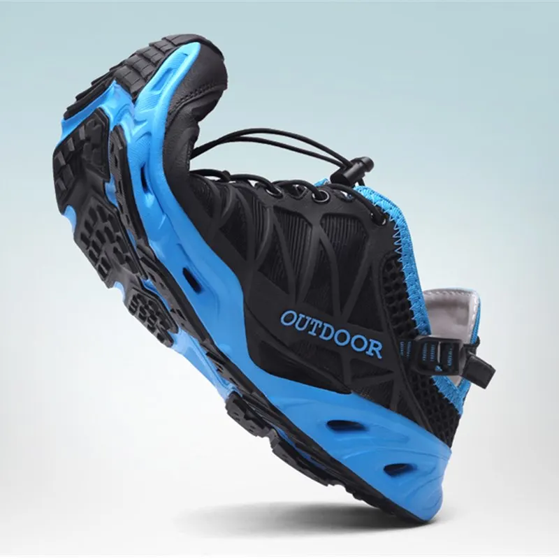 Breathable Men Women Trekking Outdoor Sport Shoes Non Slip Tactical Climbing Shoes Water Upstream Ladies Sneakers Quick Drying