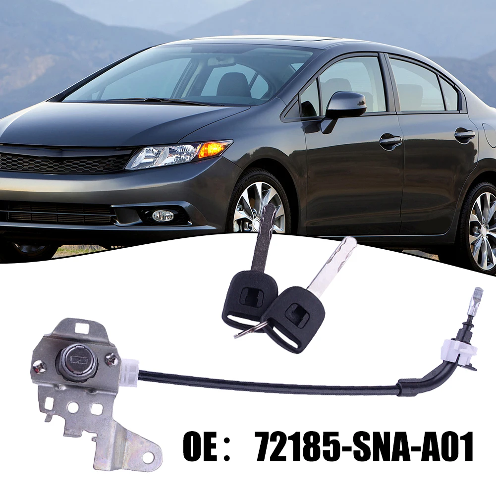 

1set Fits For Honda CIVIC 2006-2011 Driver Door Lock Cylinder & 2 Keys #72185-SNA-A01 Car Exterior Locks Hardware Part