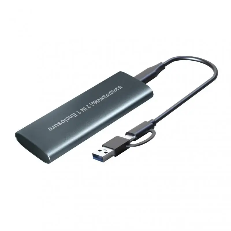 

Адаптер M.2 NVMe для SSD-накопителя, USB 3.1 Type C Gen2 10 Гбит/с M.2 PCIe