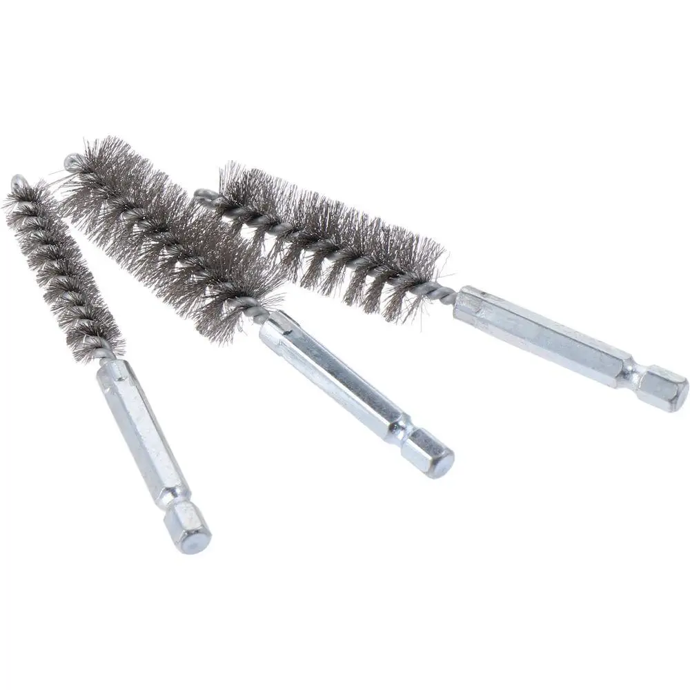 6 шт. практичная щетка из нержавеющей стали разных размеров 4 дюйма проволочная с