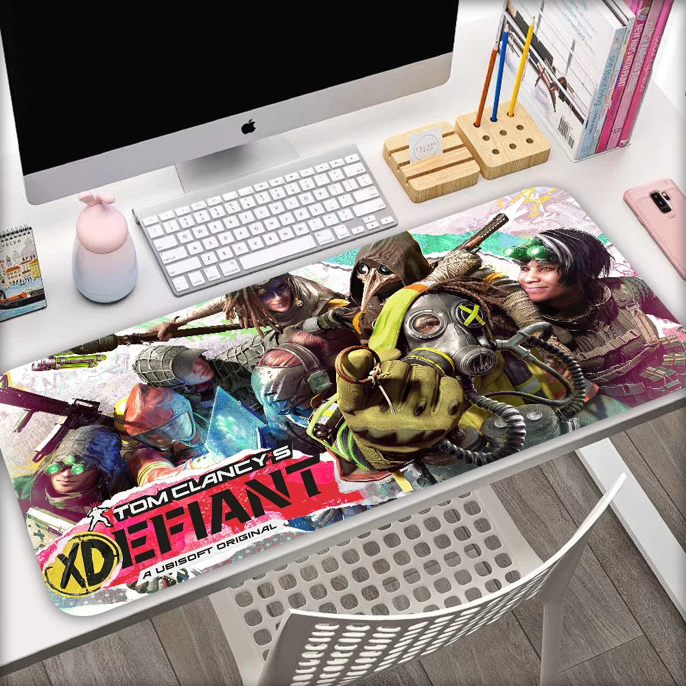 Игровой напольный коврик XDefiant большой игровой компьютерный для мыши с