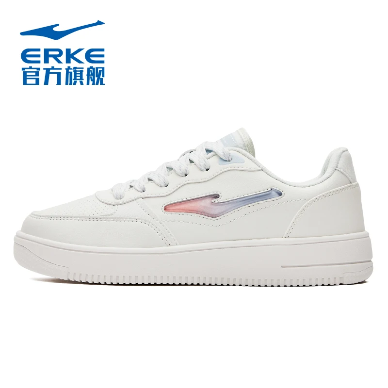 Hongxing Erke women's shoes board shoes 2022 summer new shoes thick soled small white shoes casual sports shoes