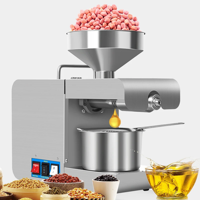 Маслопресс X8 бытовой экстрактор масла для холодного и горячего сжатия