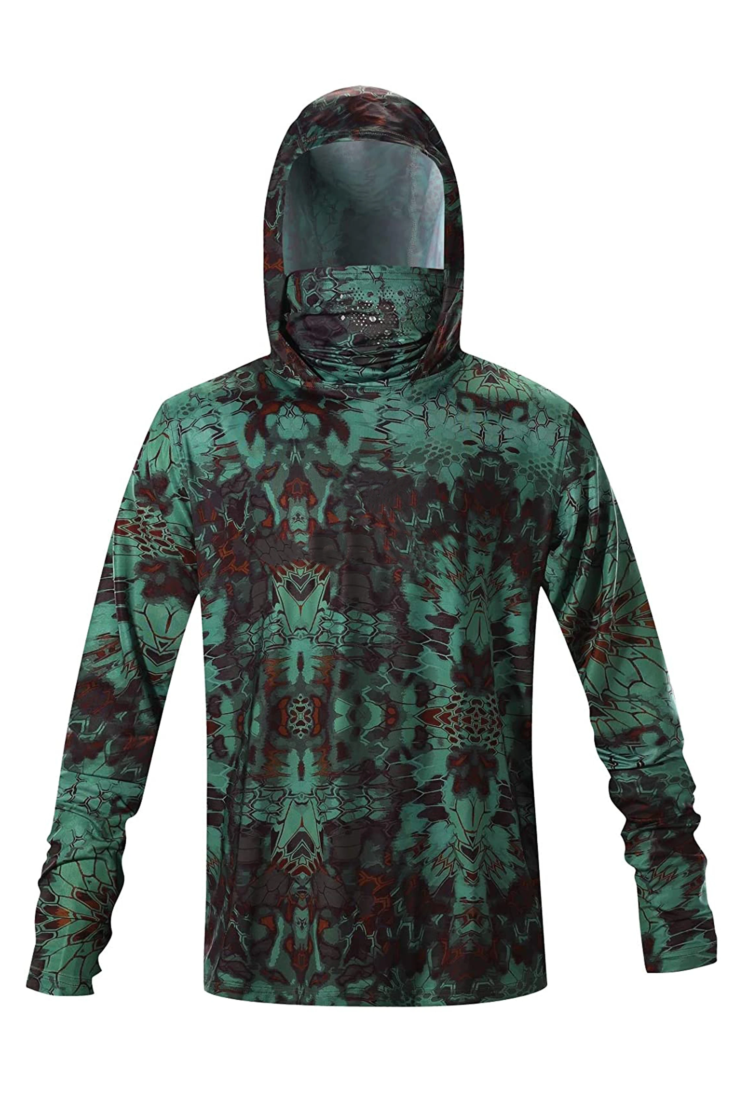 

Футболка мужская с капюшоном и длинными рукавами, Джерси с УФ-защитой, одежда для выступлений и рыбалки, лето