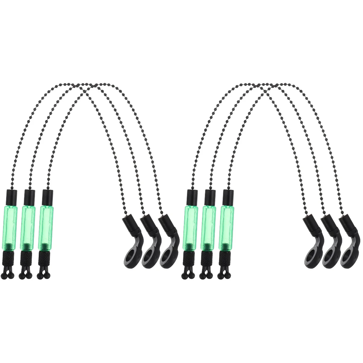 

6 Pcs Fishing Accessories Alarm Gadgets Bite Alarms Line Iron Coated Signal With Swingers