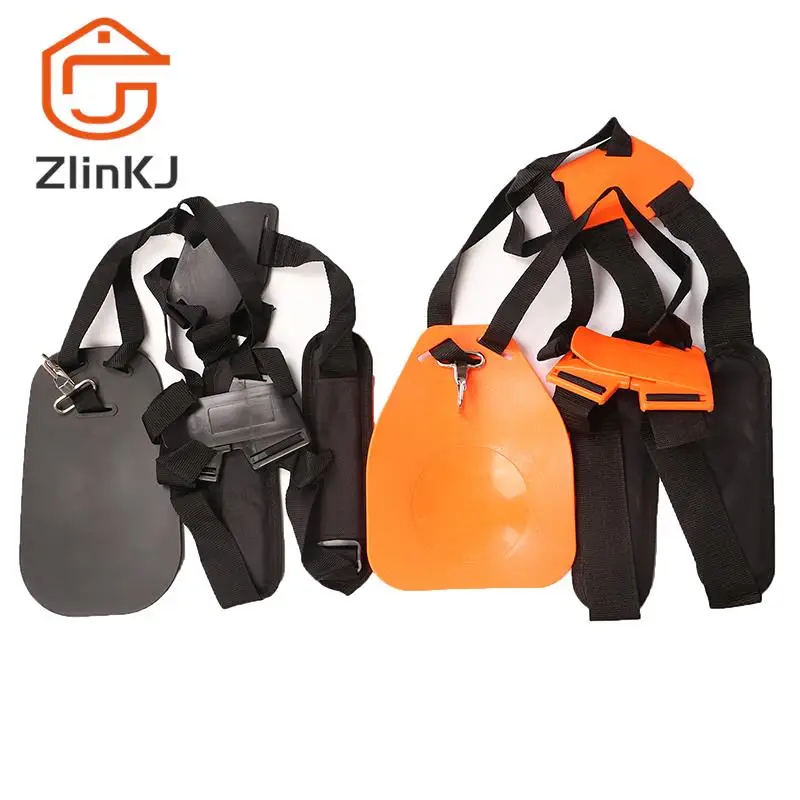 

Регулируемый триммер с двойным рядом плечевых ремней, для кустореза, триммера для косилки, Мягкий ремень, Защитная панель для сада