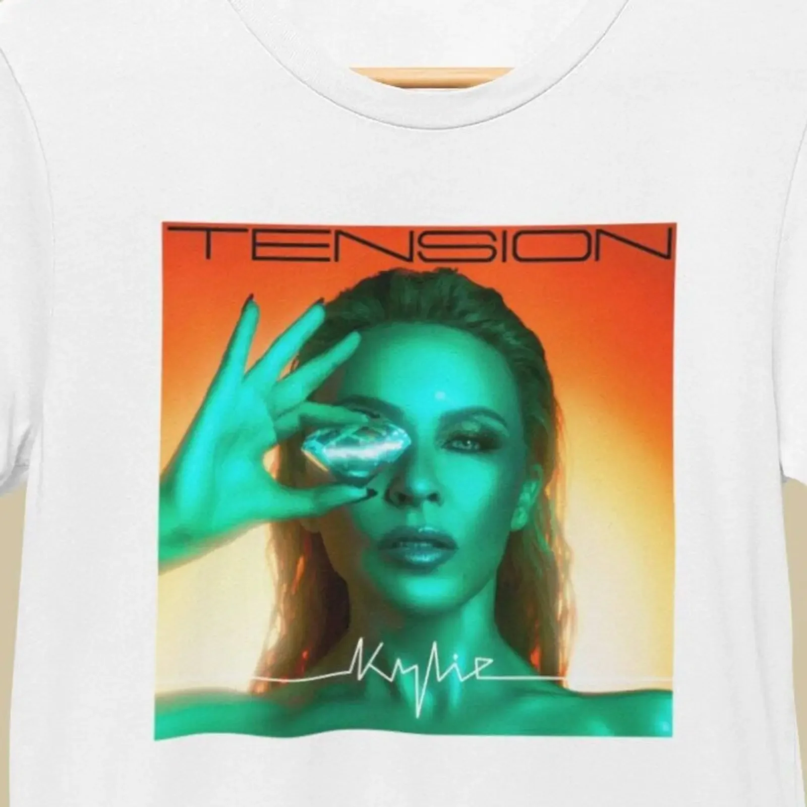 Натяжной чехол Kylie Minogue Padam художественная футболка