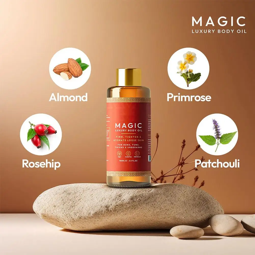 100 мл Besque Magic Body Oil плавное увлажнение расслабляющее антицеллюлитное масло для