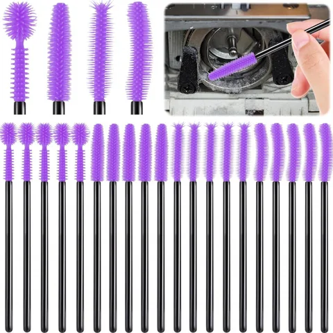 Набор из 20 шт. силиконовых щеток для чистки швейных машин