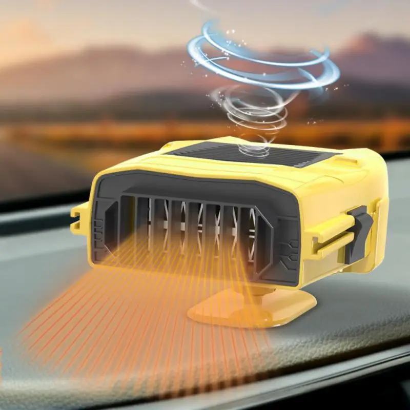 12V Car Heater Seat Cooling Fan Electrical Appliances Windshield Defogging Demister Defroster Portable Electric Dryer