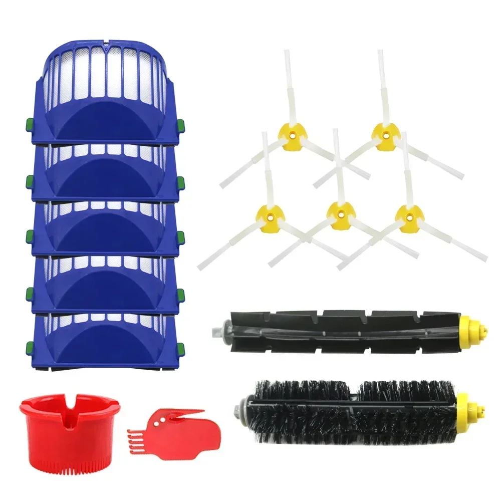 Основная щетка HEPA-фильтр для IROBOT ROOMBA 500 600 SERIES AEROVAC 528 536 551 552 564 580 595 620 630 650