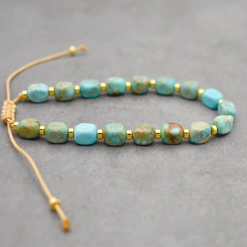 Рейки Исцеление Императорский Камень Браслет Женщины Медитация Ювелирные