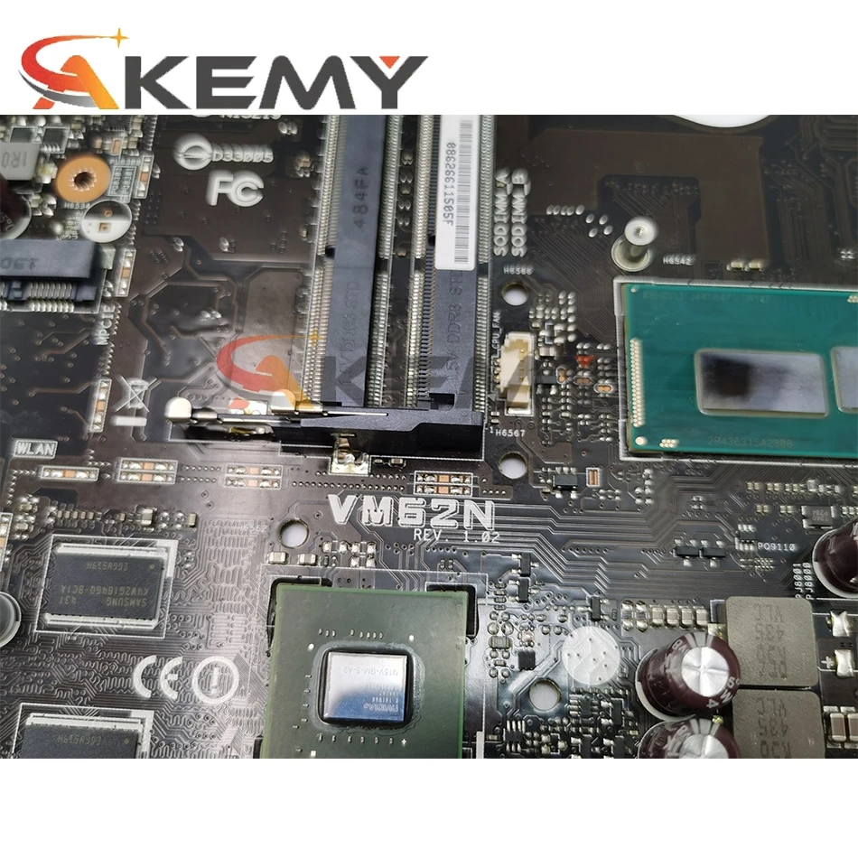 Материнская плата для настольного компьютера ASUS VM62N REV.1.02 системная все-в-одном |