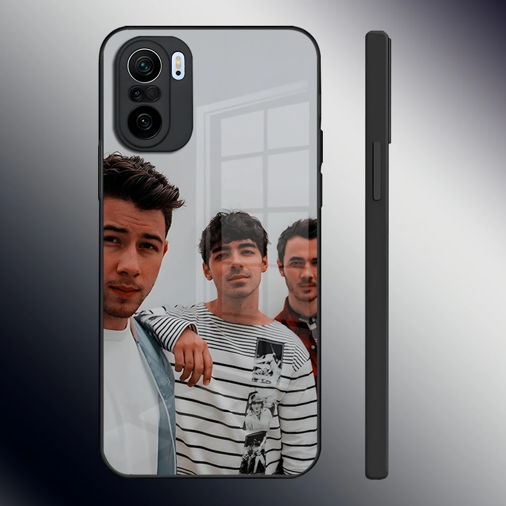 Чехол для телефона Singer Jonas B-Brothers Xiaomi 15 14 Lite 12 Pro 11t 13 POCO M6 M5 X6 X5 X3 NFC F5 F6 Glass Cover