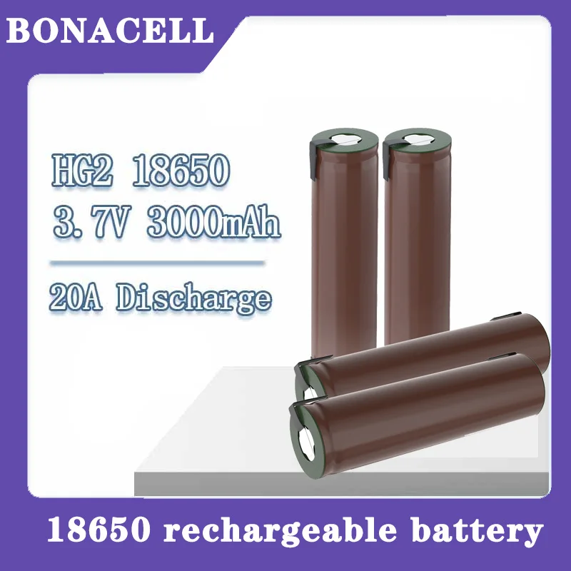

100% новый HG2 18650 3000 мАч аккумулятор 18650HG2 3,7 в разряд 20 А, предназначенный для аккумуляторов hg2 + никелевые аккумуляторы DIY 18650