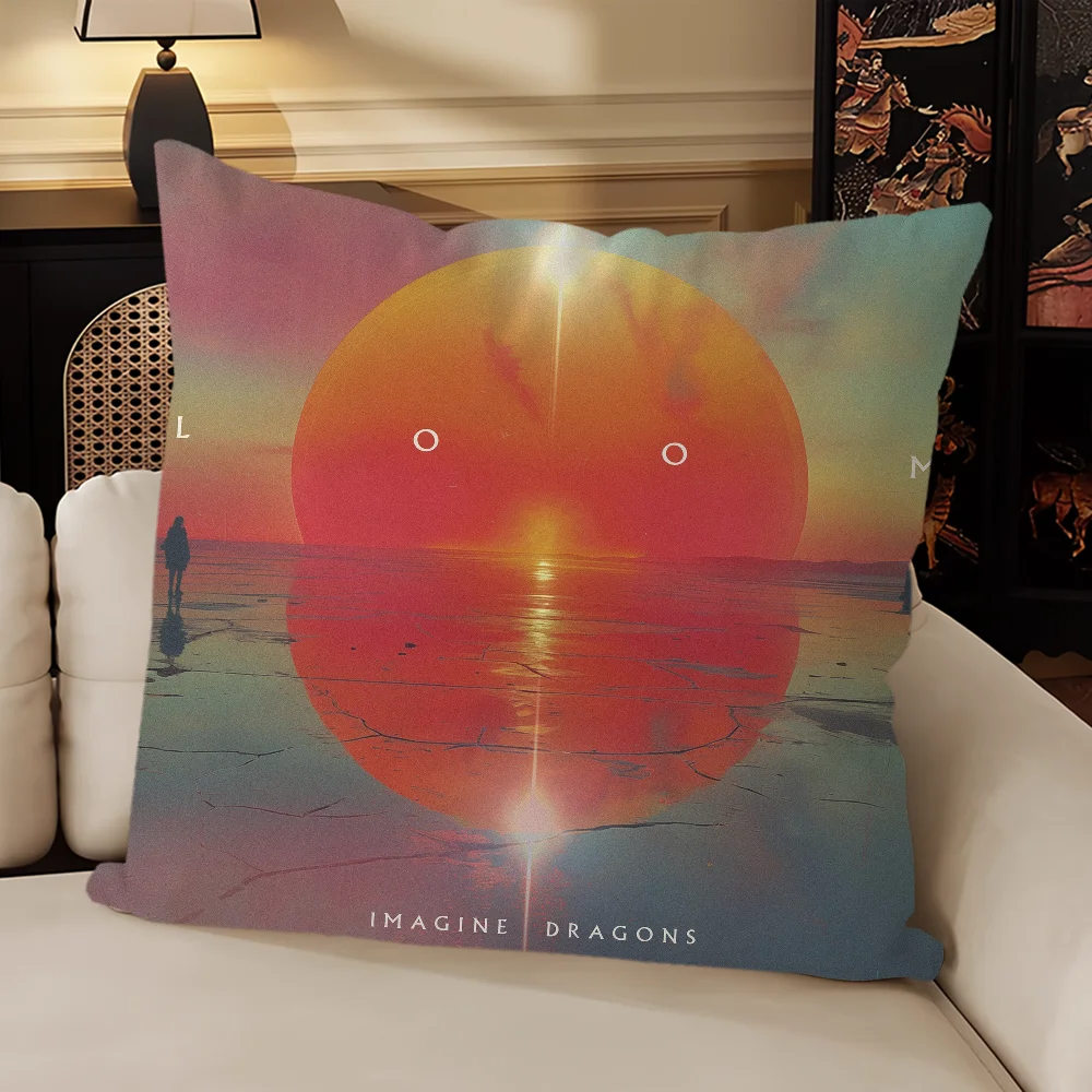 Рок-группа Imagine D-Dragons Loom наволочка квадратная подушка для комнаты спальня