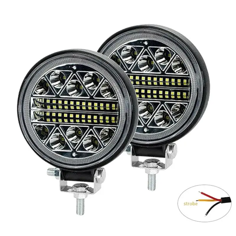 

4 Inch 102W LED Work Light Off road Light Truck SUV Boat Jeep Tractor Headlight