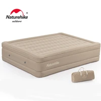 naturehike 46cm thicken air mattresses portable folding double bed mattress foldable travel inflatable mattress camping mattress