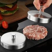 304 stainless steel beef pie mold kitchen patty making mold round meat pie hamburger tool household creative diy gadgets