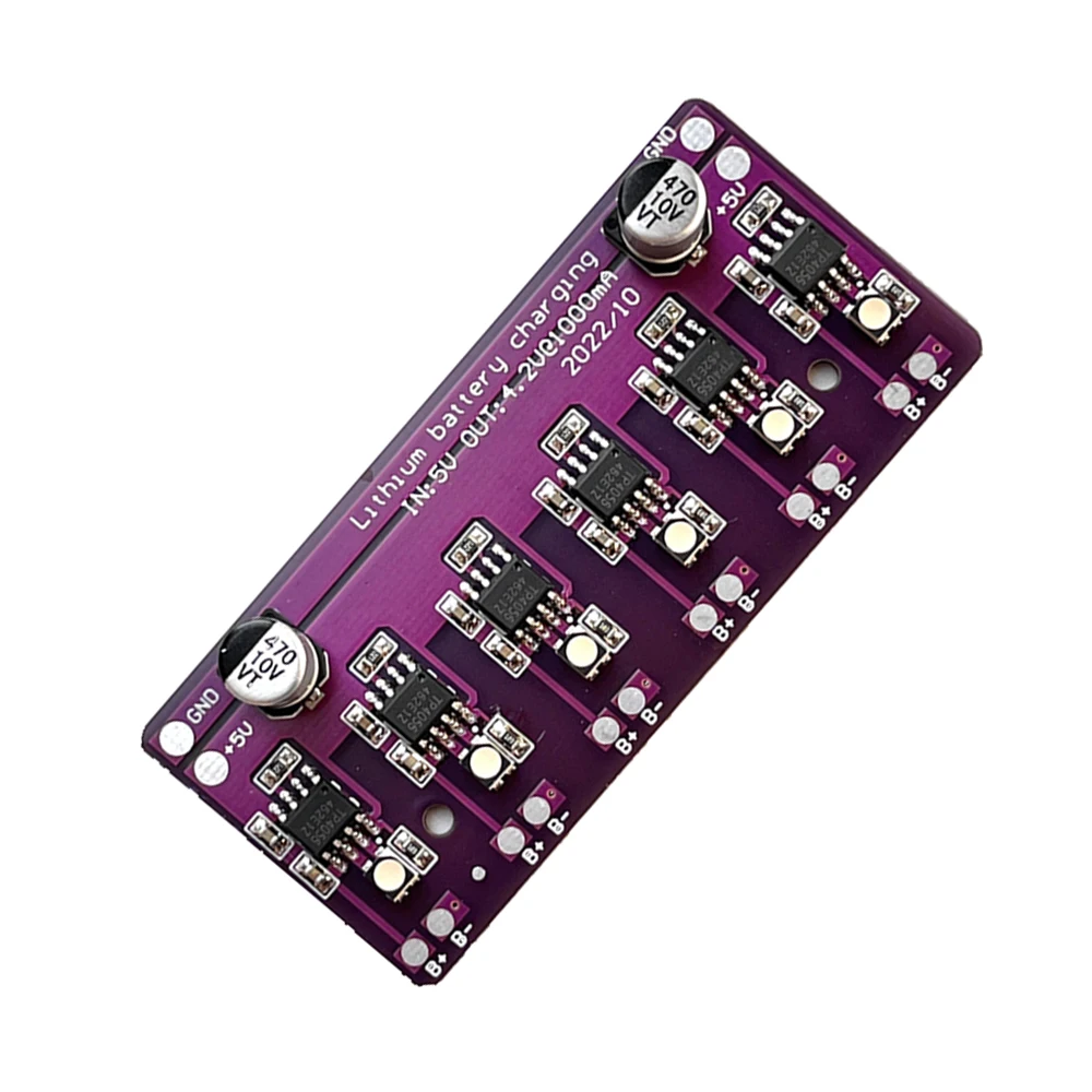 

Charging Module PCB Circuit Board Charger Array 5V Input Charge Discharge Integrated Module for 18650 Battery Electric Scooter