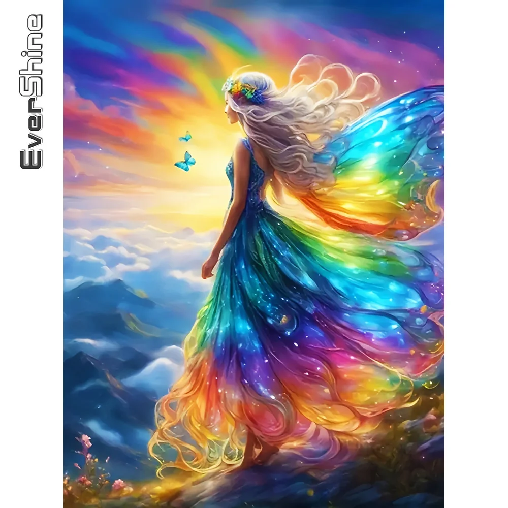 EverShine DIY Комплект Алмазной Живописи Полное Покрытие Квадратные Круглые