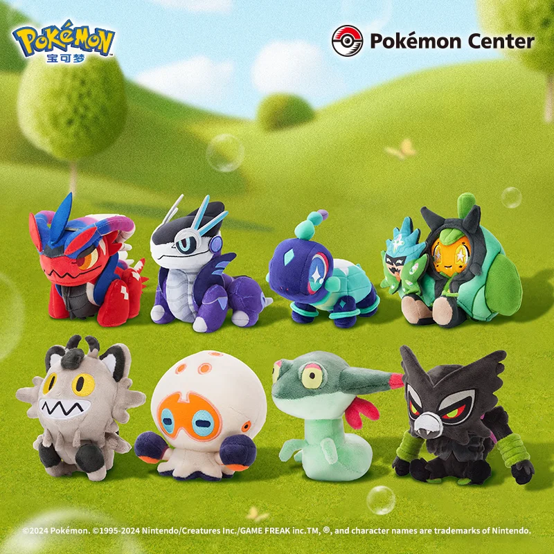 Покемон серия кукол плюшевая игрушка zarудэ Meowth Clobbopus Dreepy фигурки героев милый