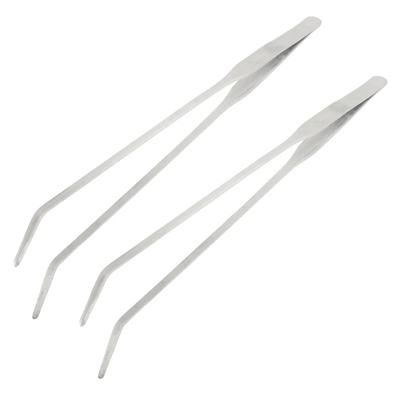 

Изогнутый пинцет из нержавеющей стали длиной 10,4 дюйма для аквариумных растений, 2 шт.