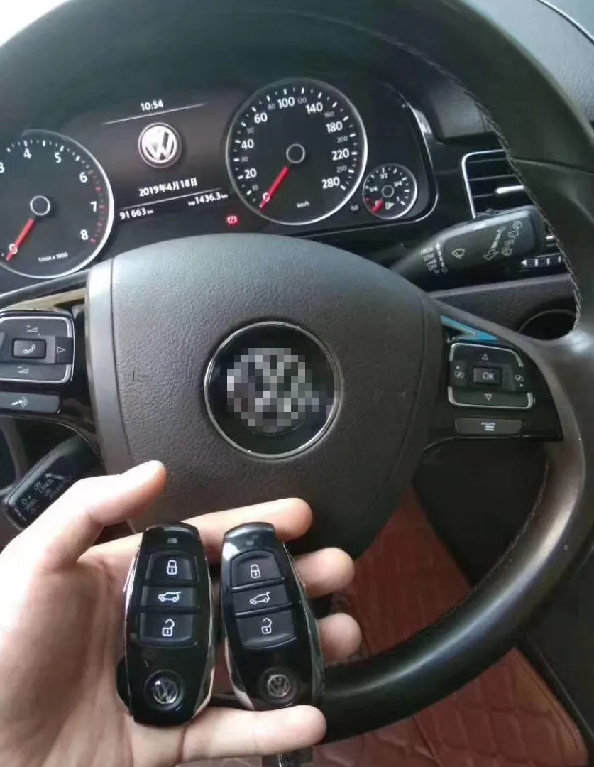 Программирование ключей для Touareg MQB услуги расчета данных по утере всех IMMO